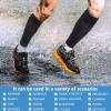 Blaward 2 Pairs Calf Compression Sleeves for Men and Women, Leg Sleeve Plus Size Footless Compression Sock for Running Athlete Cycling Shin Support Relieve Calf Pain view 2