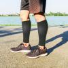 Blaward 2 Pairs Calf Compression Sleeves for Men and Women, Leg Sleeve Plus Size Footless Compression Sock for Running Athlete Cycling Shin Support Relieve Calf Pain view 3