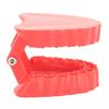 Tyenaza Denture Drill Bit Holder, Denture Screwdriver Organizer 3D Sculpture Desk Decor 28 Holes Red(Without Knife) view 3