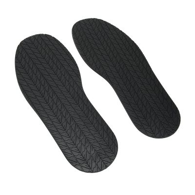 1 Pair Anti Slip Rubber Full Soles,Shoe Rubber Sole Repair Full Soles Shoe Repair Supplies Shoe Sole Protector 12.7in Long 4.9in (Black)