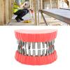 Denture Drill Bit Holder, Denture Screwdriver Organizer 3D Sculpture Desk Decor 28 Holes Red(With knife) view 4