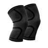 Sports knee pads, knee support running, exercise, gym, hiking, autumn and winter running, basketball, cycling, fitness non-slip men and women breathable thin color nylon knee pads (X-Large, light green) view 1