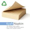 1000 pack Paper Cocktail Napkins, Beverage Napkin 5x5, Bar Napkins, Compostable Natural Kraft Brown Napkins, Unbleached, for Party Picnic Kitchen view 4