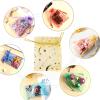 100 Pcs Moon Star Organza Bags, Sheer Jewelry Bags Gift Bags Drawstring Mesh Bags Glittering Jewelry Bags for Party Holiday Festival Christmas Birthday Wedding view 4
