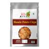 90's MILL Alu Batata Chips Potato Chip | Potato Chips Snacks | Winter Snacks | Hot Chips | Potato Chips Spicy | Andhra Snacks | Winter Sacks | Potato Chips Sprinkled Red Chilli,Salt-300g*1Pack view 1