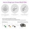 Wax Guards Filters for Oticon ProWax MiniFit Hearing Aid Supplies Replacement Accessories (5 Packs/ 30 Pcs) view 3