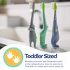 Dr. Talbot's Toddler Training Toothbrush for Kids - (2-Pack) - 6+ Months - Alligator/Elephant view 4