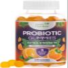 Probiotic Gummies 5 Billion CFU - Advanced Multi-Strain Probiotic Formula, Immune, Digestive, & Gut Health Support Gummy for Women, Men, Kids, Daily Probiotics Supplement, Non-GMO, Vegan, 120 Gummies view 1