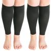 Blaward 2 Pairs Calf Compression Sleeves for Men and Women, Leg Sleeve Plus Size Footless Compression Sock for Running Athlete Cycling Shin Support Relieve Calf Pain view 1