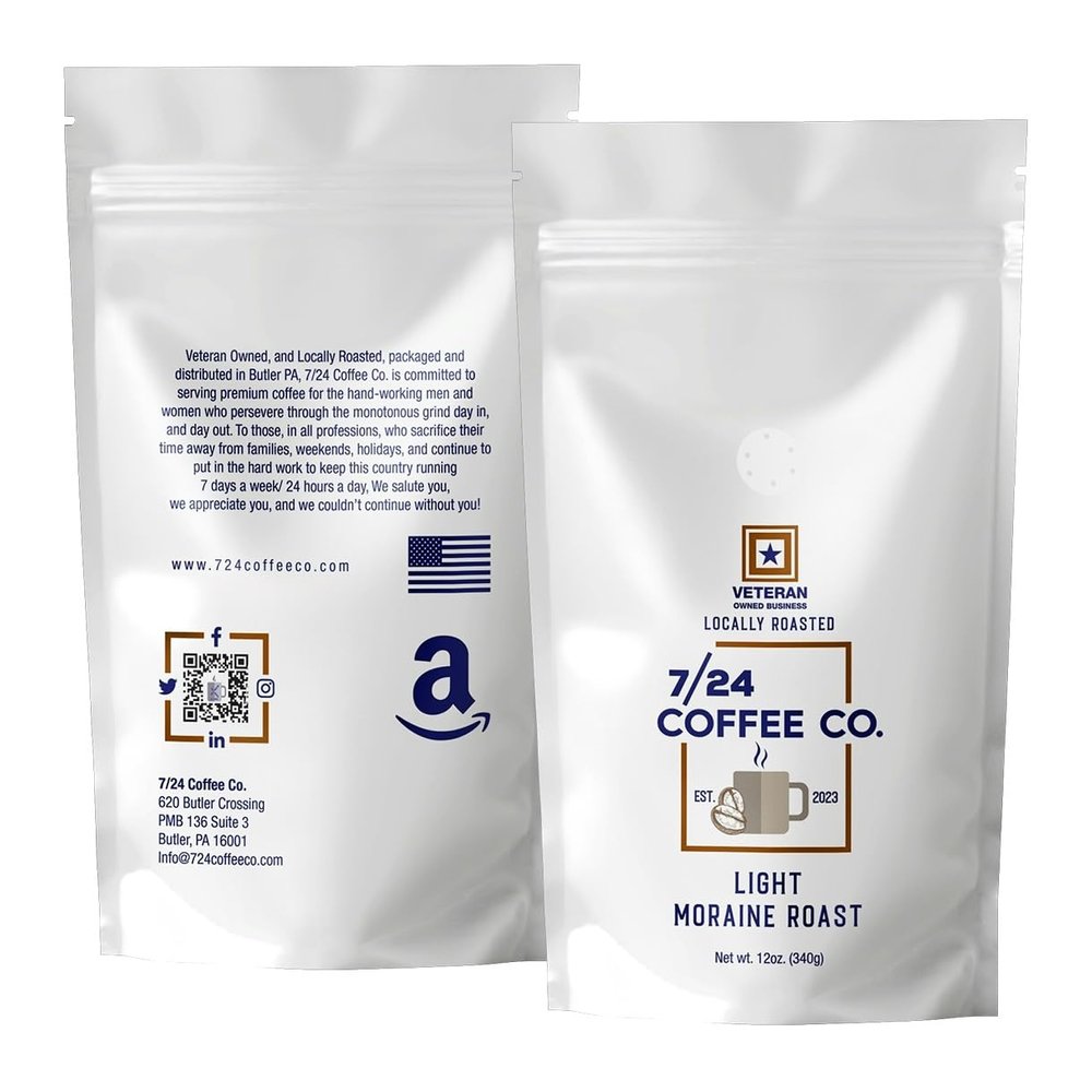 7/24 Coffee Co. Light Moraine Roast 12 oz. (Beans)