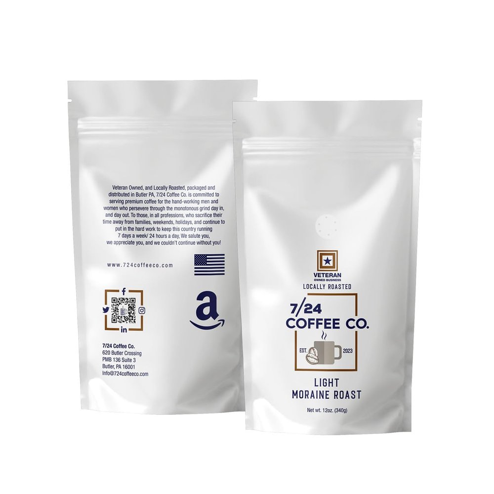 7/24 Coffee Co. Light Moraine Roast 12 oz (Ground)