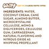 Whipt Plant Based, Dairy Free Almond Whipped Topping, 6.5 Ounce (Pack of 6), Gluten Free, Lactose Free Dessert Topping view 4