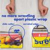 Stretch-Tite Premium Plastic Food Wrap, 500 Sq. Ft., 516.12-Ft. x 11.5/8-Inch (500 Sq Ft (Pack of 4)) view 3