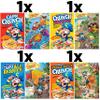 Quaker Cap'n Crunch Breakfast Cereal, 4 Flavor Variety Pack, (4 Pack), Sweetened Corn & Oat Cereal Original, Crunch Berries, Oops All Berries, Peanut Butter view 3