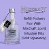 MixCraft Spirit Infusion Premium Craft Cocktail & Mocktail Mixer Refill Packet Refill Packet (Set of 2 Potion Pouches), Blueberry Lavender view 2