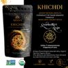 Aryaa Organic Khichdi 220g | Indian Risotto One-Pot Meal with Basmati Rice, Mung Dal & Ayurvedic Spices | High Protein, High Fiber, Vegan, Gluten-Free, Non-GMO, Easy to Digest, Ideal for Detox & Clean Eating view 3