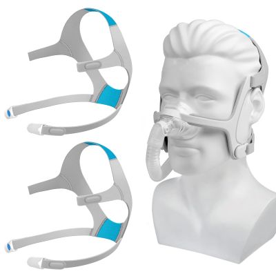 2-Pack Headgear for AirFit N20/ AirTouch N20 CPAP Masks - Replacement Straps for Air Fit N20 Accessories, Included 2PCS Headgear Straps and 4PCS Clips