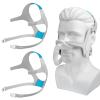 2-Pack Headgear for AirFit N20/ AirTouch N20 CPAP Masks - Replacement Straps for Air Fit N20 Accessories, Included 2PCS Headgear Straps and 4PCS Clips view 1