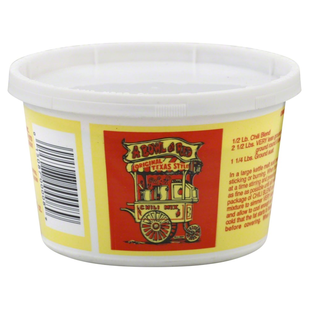 A Bowl Of Red Chili Seasoning, 8 Ounces (Pack Of 12)