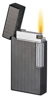 Visol Zebra Flint Lighter Traditional Flame Refillable Gas Butane and Windproof Adjustable Soft Flame Lighter (Shipped Without Butane)