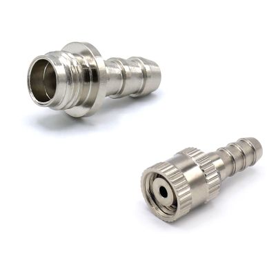 3-Set Metal BP08 + BP09 NIBP Cuff Connectors, Blood Pressure Monitor Cuff Connector, BP Machine Air Hose Adapter