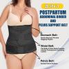 3 in 1 Postpartum Belly Band - Postpartum Belly Support Recovery Wrap, After Birth Brace, Slimming Girdles, Body Shaper Waist Shapewear, Post Surgery Pregnancy Belly Support Band (S/M, Black) view 3