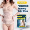 3 in 1 Postpartum Belly Band - Postpartum Belly Support Recovery Wrap, After Birth Brace, Slimming Girdles, Body Shaper Waist Shapewear, Post Surgery Pregnancy Belly Support Band (S/M, Beige) view 2