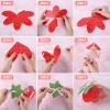 24Pcs Strawberry Party Favor Treat Boxes Sweet Fruit Themed Candy Cake Gift Box Snack Goodie Cardboard Boxes with Ribbon Double-Sided Tape for Berry First Birthday Baby Shower view 4