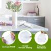 2.6-Gallon Small Trash bags: Clear Bathroom Trash Bags Small Garbage Bags for Bathroom Bedroom Office - 10L Mini Trash-Can-Liners (120 counts) view 2