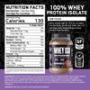 All Black Everything Whey Protein Isolate Powder | Whey Protein Isolate | 25g Protein | Low Carbs & Low Sugar | Workout Supplement for Men & Women | Brownie Batter | 27 Servings view 2