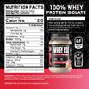 All Black Everything Whey Protein Isolate Powder | Whey Protein Isolate | 25g Protein | Low Carbs & Low Sugar | Workout Supplement for Men & Women | Paddy Cake | 27 Servings view 2