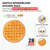 OldSoul Professional Belgian Waffle Mix | GLUTEN FREE & VEGAN | Crispy | 5 Lbs | Vanilla Flavor | 28 Waffles (5 Lbs, Gluten Free & Vegan) view 2