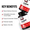 Force Factor L-Glutamine 1000mg Tablets, Glutamine for Muscle Recovery, Healthy Muscle Function, and Immunity, Vegan, Non-GMO, 100 Tablets view 2