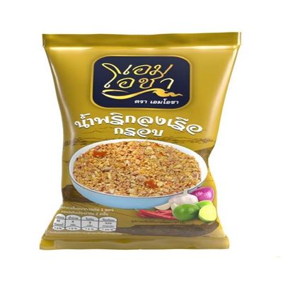 AMOCHA BRAND, Chili Paste Crispy Boat 20g X 6 Packs