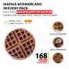 OldSoul Professional Belgian Waffle Mix | GLUTEN FREE & VEGAN | 30 Lbs | Crispy | Chocolate Flavour | 168 Waffles (30 Lbs, Gluten Free & Vegan) view 2