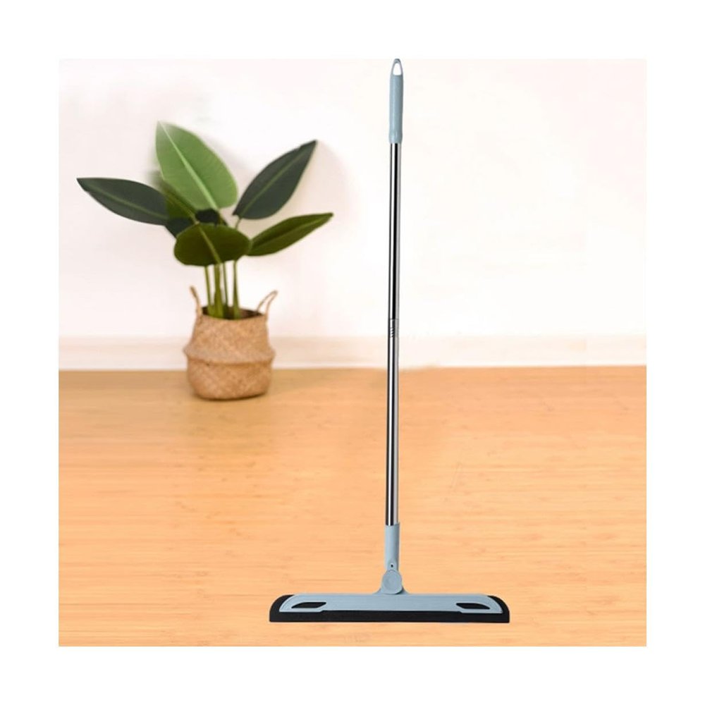 PEKJI Long Handle Broom and Dustpan Set Home Standing Cleaning Tools Sweeper Set