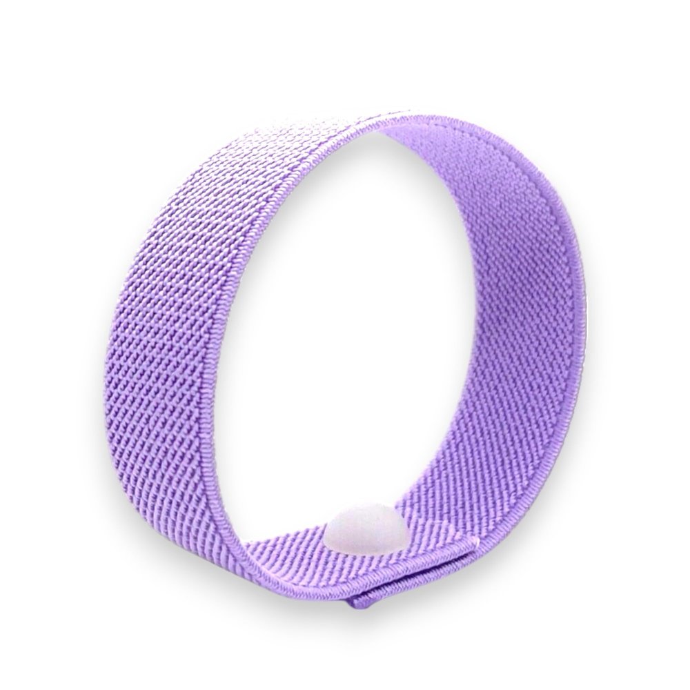 Rubber Band Snap Stress Relief Wristband Acupressure Band for Nausea, Balance, and Travel Snap for Focus, Calm, and Mindful Reset Waterproof, Durable, and Easy to Wear Anywhere (Purple, XS 5)