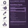 Allways Drops Natural Blackberry Water Enhancer | Sugar-Free, Zero Calories, Monk Fruit Sweetened | Glass Bottle for On-the-Go Hydration | Kids & Adults | 50 Servings view 2
