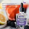 Allways Drops Natural Blackberry Water Enhancer | Sugar-Free, Zero Calories, Monk Fruit Sweetened | Glass Bottle for On-the-Go Hydration | Kids & Adults | 50 Servings view 4