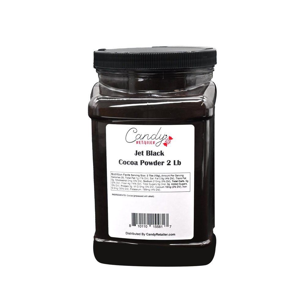 Candy Retailer Cocoa Powder (Jet Black, 2 Lb)