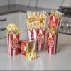 Red Striped Disposable Popcorn Tubs - Wabash Valley Farms Red/White Tubs for Parties, Large Events, Birthday Parties, Home Movie Night Popcorn Containers (32 count) view 1