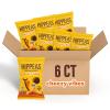HIPPEAS Chickpea Puffs, Cheezy Vibes, Gluten Free Snacks, Dairy Free, Vegan, 4oz, Pack of 6, 3g Protein, 2g Fiber, Crunchy, Nutritious, Baked Plant Protein Snack, Non-GMO, Kosher view 1
