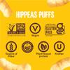 HIPPEAS Chickpea Puffs, Cheezy Vibes, Gluten Free Snacks, Dairy Free, Vegan, 4oz, Pack of 6, 3g Protein, 2g Fiber, Crunchy, Nutritious, Baked Plant Protein Snack, Non-GMO, Kosher view 4