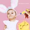 Cute Cartoon LED Flashlight Removable Earpick Earwax Remover with Scoop Tweezers Cleaner Care Tool with Clearer View Inside Ear (Yellow Kitten) view 4