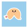 Boo Boo Buddies 3" Die-Cut Vinyl Sticker - Super-Cute, Attractive and Loing Lasting Sticker - Waterproof, Burable & Scratch-Resistant  Prefect to Use On Laptop, Bottle - Fortune Cookie Sticker view 1