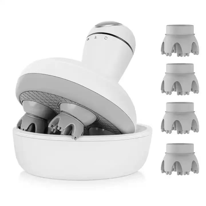 eterus Smart Scalp Massager. Multiple Massage Options. Waterproof and Skin-Friendly, Portable and Rechargeable.