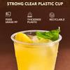YEEHAW 12 oz Plastic Cups, 300 Pack - Clear Disposable Drinking Cups for Cold Beverages, Transparent Party Cups, BPA-Free view 3