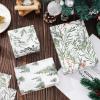 12 Sheet Christmas Wrapping Paper Watercolor Pine Tree Gift Wrap Paper for DIY Crafts Gift Packing, 19.7 x 27.6 Inch, Folded Flat view 4