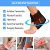Comfpack Ankle Ice Pack Wrap Heel Ice Pack for Pain Relief, Hot Cold Therapy Cold Pack for Plantar Fasciitis, Achilles Tendonitis, Ankle Sprain, Foot Pain, 2Packs view 3