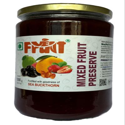 MEDINAURAL || mixed fruit Jam Natural And Homemade, 1kg (35.274 Ounces)